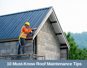 10 Must-Know Roof Maintenance Tips